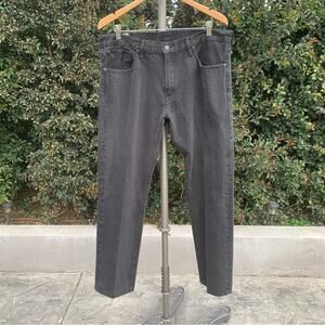 Polo Ralph Lauren Denim Dungarees Black Jeans Men's 36